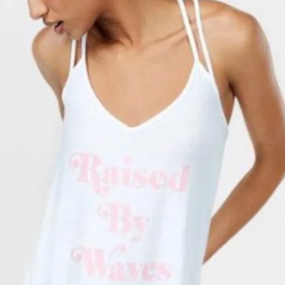 NWT EXPRESS RAISED BY WAVES TANK TOP, M - Picture 2 of 5